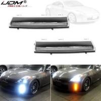 ราคา สีขาว & Amber Switchback LED สําหรับ 2006-2009 Nissan 350z LCI ไฟวิ่งกลางวัน & ไฟเลี้ยวกันชนหน้า LEDWhite & Amber Switchback LED สําหรับ 2006-2009 Nissan 350z LCI (44306336759)