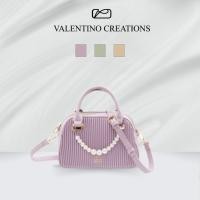 ราคา [ สินค้ามาใหม่] Valentino Creations Debby Women Top-Handle Bag กระเป๋าสะพายข้างกระเป๋าถือผู้หญิง Beg Tangan Beg Silang Wanita (44065553020)