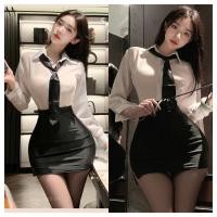 ราคา Sexy Girlsชุดคอสเพลย์ออฟฟิต เลขา ราคาส่งถูกที่สุด ส่งไวจากไทย ชุดนอนไม่ได้นอน ชุดนอนเซ็กซี่（H9304） (43158270753)