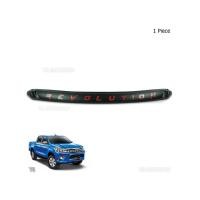 ราคา คิ้วฝากระโปรงหน้า ดำด้าน เขียน REVOLUTION สีแดง ใส่ รีโว้ Toyota hilux revo 2015 + - 2018 + (1658967268)