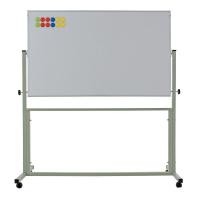 ราคา กระดานไวท์บอร์ด 2 หน้า มีขาตั้งและล้อเลื่อน ชนิดมีแม่เหล็ก (2899911827)