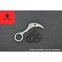 ราคา KARAMBIT WHITE SPARROW KB689 มีดคารัมบิต KARAMBIT WHITE SPARROW เล็กและเบา พกพาง่าย สวยงามแปลกตา ใบมีดคมกริป (28191140521)