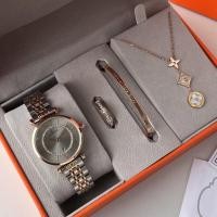 ราคา DETUA คุณภาพสูงนาฬิกาของขวัญกล่อง Seiko สายเหล็กยายสีเทา Ferris ล้อนาฬิกาธุรกิจของขวัญควอตซ์นาฬิกาผู้หญิง All-Match Commuter (40661649163)