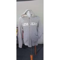 ราคา เสื้อฮู้ดดี้ กางเกงยีน Guess มีซิป สีเทา ของแท้ (23146798981)
