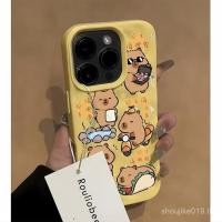 ราคา สําหรับ iPhone 13 14 11 12 15 16 16PRO 12PRO 11PROMAX 15PROMAX 13PROMAX 16PLUS 15PLUS 13PLUS หมวกขี่จักรยาน Capybara แม่เหล็ก loveable เคสโทรศัพท์ IVIY (28888275424)