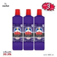 ราคา [แพคสุดคุ้ม]น้ำยาล้างห้องน้ำ เป็ดโปร ขนาด 900 มล. แพ็ค 3 เป็ดโปรห้องน้ำ (ม่วง) Duck Pro Bathroom Cleaner 900ml Pack 3 (18603599283)