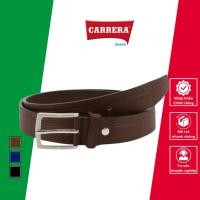 ราคา Carrera กางเกงยีนส ์ เข ็ มขัดหนังผู ้ ชาย คุณภาพสูง elegant Alloy lock ของแท ้ นําเข ้ าจากอิตาลี (24431293843)