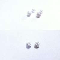 ราคา ต่างหูเงิน ลายดอกกุหลาบ (26985555)