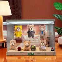 ราคา เหมาะสําหรับ Pop Mart Resonance < Ted2 > ตุ๊กตาหมีตุ๊กตาเคลื่อนย้ายได้จี้ Mystery กล่องของขวัญฉากกล่องแสดง (43521120013)