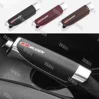 ราคา ZR สําหรับ Honda Mugen เบรคมือสําหรับรถยนต์หนังมือเบรคฝาครอบลื่นเบรคมือสําหรับ Honda civic 11th gen fd fc เช่น fk HRV Jazz City Mugen Fit Stream รถตกแต่ง (43063962728)