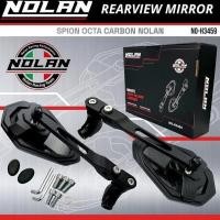 ราคา OCTA คาร์บอน NOLAN FULL CNC กระจกมองหลังสากลสําหรับรถจักรยานยนต์ทั้งหมด Vario 160 Vario 125 vario150 PCX 150 ADV 150 PCX 160 ADV 160 scoopy Nmax เก่า aerox เก่า Nmax turbo ใหม่เชื่อมต่อ 250 rxking lex