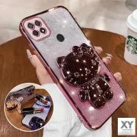 ราคา เคส oppo a15 oppo a15s oppo a35 กระจก วงเล็บปลอก เรียลมี ค33 เคสโทรศัพท์ขอบทองอ่อนเงาและโปร่งใสกันกระแทกกันชนป้องกัน เคสโทรศัพท์ oppo a15 oppo a15s oppo a35 (28106333923)
