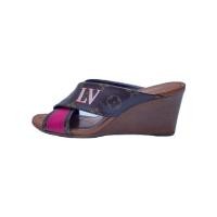 ราคา LOUIS Vuitton Sandals Panorama line 37.5 BRW pvc Direct from Japan Secondhand (40865309361)