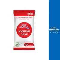 ราคา ELLEAIR ผ้าเช็ดทำความสะอาด HYGIENE CARE 10 แผ่น (22885337245)