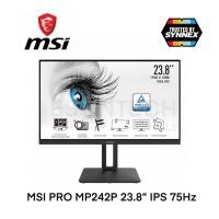 ราคา MONITOR (จอมอนิเตอร์) MSI PRO MP242P 23.8" IPS 75Hz ของใหม่ประกัน 3ปี (14633275170)