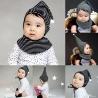 ราคา ac หมวก+ผ้าพันคอ ลายริ้วขาวดำ (12820168967)