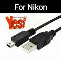 ราคา ใหม่- [สายอุปกรณ์เสริม] Mall USB Data Camera Cable Nikon UC-E4 2m D3x D40 D80 D90 D3000 D3100 - 10M (42673597815)