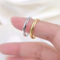 ราคา แหวนเงินแท้ 92.5% ชุบทอง18k/ชุบทองคำขาว ลายปลอกมีดเกลี้ยง ขนาด 3 mm. (42717255178)