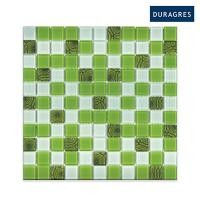 ราคา โมเสคแก้ว 30x30 cm. GL-370 ดิซซี่ กรีน สีเขียว ผิวเงา ลายโมเสค Duragres by UMIPRO (43005238986)