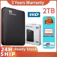 ราคา Western Digital 2.5 "2TB/1TB ฮาร์ดไดรฟ์ USB3.0ฮาร์ดไดรฟ์ภายนอก WD HDD Externalhard Disk (24754457302)