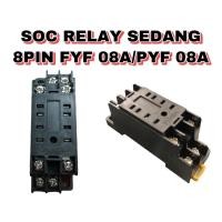 ราคา MEDIUM RELAY SOCKET 8PIN FYF 08A /PYF 08A (3 ชิ้น) (19822544677)