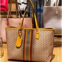 ราคา tory burch gemini link tote มือสอง (uses like new) (7441673628)