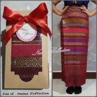 ราคา ผ้าไทย ลายมัดหมี่ของขวัญงานเกษียณ ของขวัญคนเกษียณ ผ้าถุง ผ้าซิ่น (1439043454)