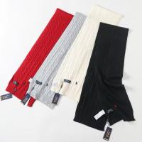 ราคา ผ้าพันคอ ไหมพรม logo ม้า มี3สี สีดำ สีเทา สีขาว (44052106642)