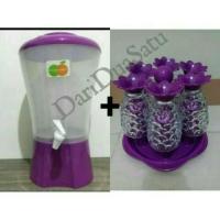 ราคา ชุดตู้+แก้วสับปะรด/ที่ใส่ทองซันคิสท์ (9815710260)