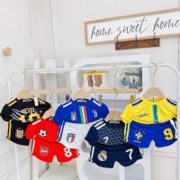 ราคา [คาบู] เสื้อผ้ายางยืดสไตล์สปอร์ต ชุดฟุตบอล เด็กผู้ชาย ผ้ายืดนิ่ม โปร่งสบาย ชุดเด็กอ่อน (43268806319)