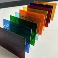 ราคา เซตกระจกสีสเตนกลาส 9แผ่น 10x15cm Stained glass set (27658988638)