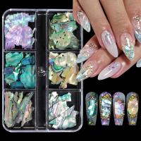 ราคา สติ๊กเกอร์ติดเล็บ, ตกแต่งเล็บ, สติ๊กเกอร์แผ่นเปลือกหอย (44402539346)