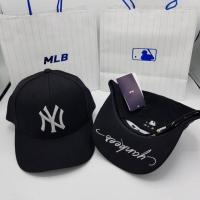 ราคา หมวกNY สีดำปักเงินสวยมาก ของแท้ (1874702945)