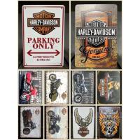 ราคา ป้ายสังกะสี ฮาเล่ย์ ขนาด 20x30 ซม. (22042180749)