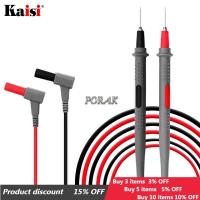 ราคา Kaisi Ultra-Fine ที่ถอดออกได้และแลกเปลี่ยน Probe Pin Test Lead สําหรับมัลติมิเตอร์แบบดิจิตอลปากกา Line Meter การทดสอบ Wire Probe (29622776716)