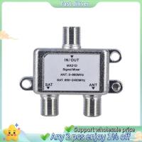 ราคา ตัวแยกดาวเทียม2ทางสายโคแอกเซียลเสาอากาศสายแยกสัญญาณทีวีเครื่องผสมสัญญาณ (43866006472)