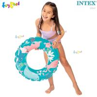 ราคา Intex ห่วงยางใสลายการ์ตูน 24 นิ้ว (61 ซม.) นางเงือกและสัตว์น้ำใต้ทะเล รุ่น 59242 (26265777843)