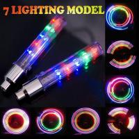 ราคา 2 ชิ้น ไฟจักรยาน ไฟติดจักรยาน5 LED ไฟแฟลชจักรยาน รถจักรยานยนต์ รถ ยางจักรยานยางล้อวาล์วโคมไฟอุปกรณ์จักรย (15323615058)