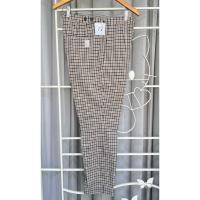 ราคา ข137) H&M -SLIM FIT กางเกงทำงานชาย ลายสก๊อตสีสวยค่ะ เอว 36-37" ยืดหยุ่น (27157556285)