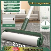 ราคา ลูกกลิ้งกําจัดฝุ่นอย่างดีเก็บฝุ่นขนแมวลูกกลิ้งทําความสะอาดขนแมวบนเสื้อผ้าลูกกลิ้งขนแมวลูกกลิ้งขนแมวลูกกลิ้งฝุ่นม้วนเหนียวปรับความยาว25-124ซมลูกกลิ้งล้างขนแมว (28192348612)