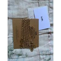 ราคา สายโซ่คล้องไหล่มือสอง COACH แท้ % (22349847945)