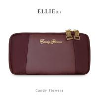 ราคา Candy Flowers กระเป๋าสตางค์ผ้าไนลอนที่เงางามที่สุด รุ่น Ellie'L 4 ช่องใส่บัตร 4 ช่องการใช้งาน มาพร้อมกล่องแพ็คเกจจิ้ง (29208996020)