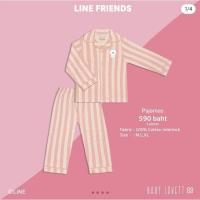 ราคา Babylovett Line Friends Cony ชุดนอน มือสอง size L สภาพ 80% (21684683048)