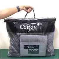 ราคา ผ้าปูที่นอน ผ้าห่มนวม Cotton House สีพื้น เนื้อผ้านุ่มลื่น (23356805610)