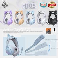 ราคา EGA H105 Lite Gaming Headset USB หูฟังเกมมิ่ง หูฟังเล่นเกมส์ หูฟังหูแมวถอดได้ (28890332705)