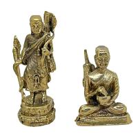 ราคา ชุดพระจิ๋ว พระสีวลี พระสีวลีมหาลาภ ปางจกบาตร ปางธุดงค์ วัสดุทองเหลือง (2 องค์ / ชุด) home decor by boss (14546416566)