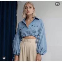 ราคา เสื้อเชิ้ตครอป Mitr -​ Sonia Crop (29562878443)