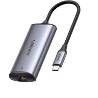 ราคา Ugreen 70446 2500Mbps 2.5G สีเทา USB ประเภท C Gigabit Lan RJ45 การ์ดเครือข่ายสําหรับ MacBook iPad Pro โทรศัพท์และ pc CM275 (44213496988)