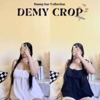 ราคา Demy Crop | สายเดี่ยวสาวอวบ เสื้อผูกไหล่สุดน่ารัก พร้อมส่ง (25101404283)