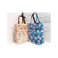 ราคา กระเป๋าผ้าเคลือบกันน้ำขนาดA4+พร้อมช่องใส่ของด้านหน้า2ช่องกระเป๋าพร้อมส่งกระเป๋าใส่เอกสารผ้าดีสินค้าลายน่ารักมีลายเยอะมาก (4354922259)